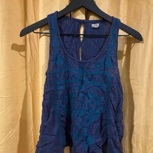 Anthropologie Blue Tunic (s)